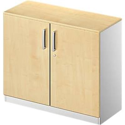 Schäfer Shop Genius Vleugeldeurkast TETRIS SOLID, 2 ordnerhoogten, b 1000 mm, afsluitbaar, met afdekplaat