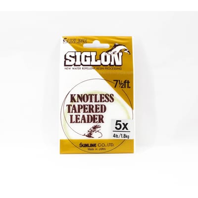 Sunline Bas de Ligne Dégressif Siglon Nylon 7.5 FT 5X (2279) pur