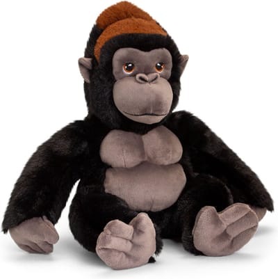 Keel Toys Gorilla - 30 cm - Dieren knuffelbeesten
