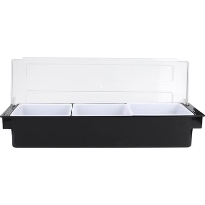 Kruidenbox met Deksel Bar Kruidenhouder Fruitkistje Dispenser Melkthee Winkel Accessoire3 white
