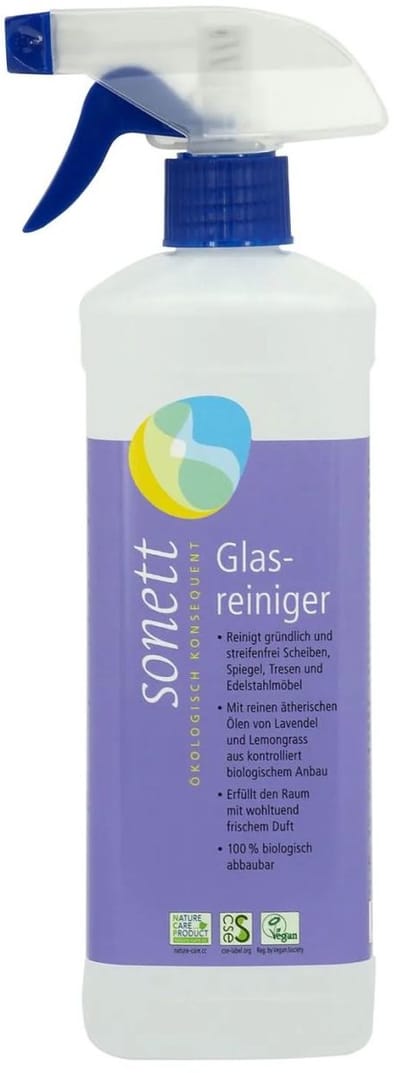 Glasreiniger Spray 500 ml Streepvrij Milieuvriendelijk