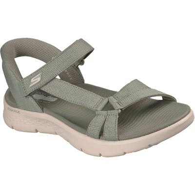 Skechers GO WALK FLEX SANDAL - ILLUMIN Dames Sandalen - Sage
