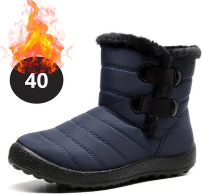 Bovista Snowboots - Sneeuwschoenen - Sneeuwboots - Dames - Wintersport - Ski - Skischoenen - Blauw - 40 - Bandje