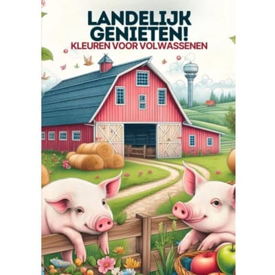 Kleuren Voor Volwassenen - Landelijk Genieten! - Kleurboek Shop