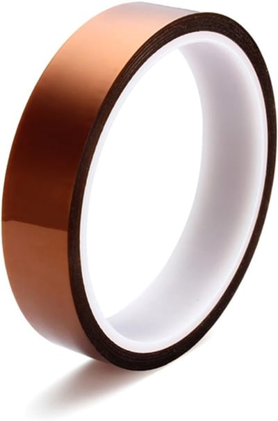 Hoge Temperatuur Polyimide Tape - 5mm, 10mm, 20mm, 30mm, 50mm - 30m/100ft - Warmtebestendig en Plakband voor Elektronica en BGA Toepassingen