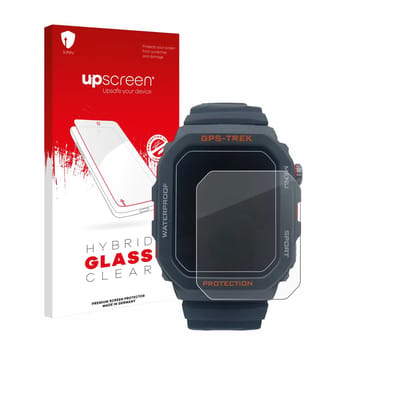 upscreen - Screenprotector voor Banlvs Smartwatch 1.73" - Folie Beschermfolie Beschermglas transparant
