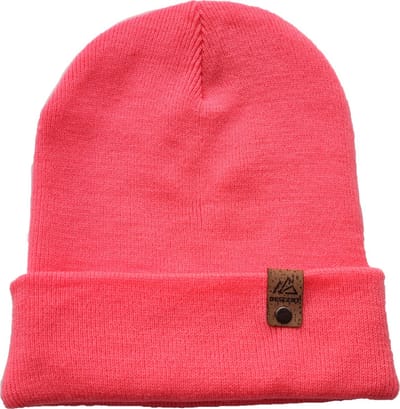 DESCENT muts | Basic [fluor / neon roze] - Beanie - Wintersport - Ski - Snowboard - Mutsen - Headwear