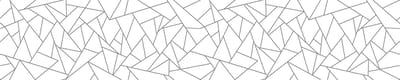 Privacy raamfolie - Langwerpig grijs geometrisch patroon - Stickers voor ramen en douchedeuren - 40x200cm