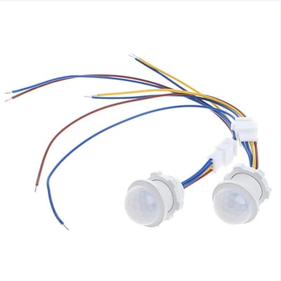 Infraroodsensorschakelaar PIR 110V/220V - Mini automatische bewegingsmelder voor binnen (3 stuks)