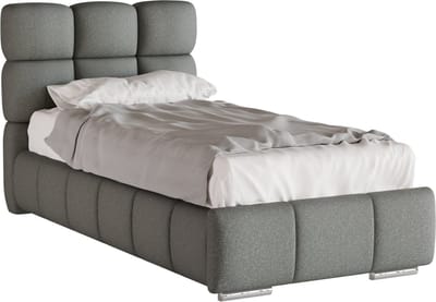 Tweepersoonsbed Bliss / Eenpersoonsbed 90 x 200 cm met opbergruimte, lattenbodem en 7zonen Multipocketmatratze CIRA (24cm)