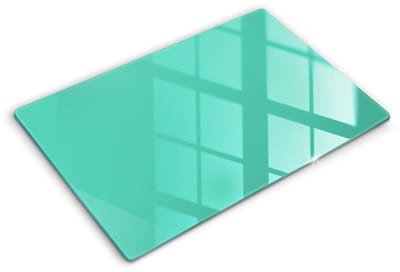 Wallfluent Glazen Snijplanken - Groente Snijplanken Glas - 80 cm x 52 cm - Groente Snijplanken van Glas - Glazen Serveerplank - Decoratieve Glazen Snijplank - Glazen Snijplank met Antislip