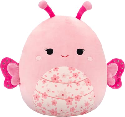 Squishmallows - Mogo The Pink Sakura Vlinder - Knuffel 19 cm - Origineel Jazwares