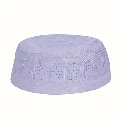 Bovista Joodse Hoed - Keppeltje - Joods - Kippah - Jodendom - Wit - 56 cm