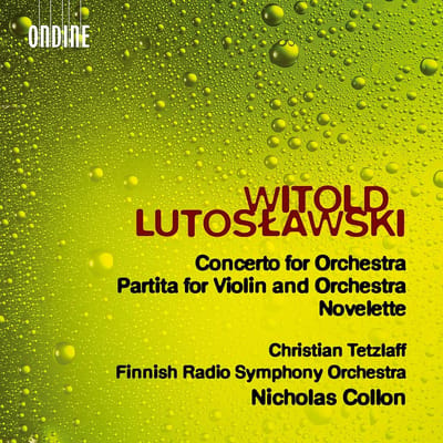 Christian Tetzlaff, Finnish Radio Symphony Orchestra - Lutoslawski: Concerto For Orchestra | Partita For Violin And Orchestra | Novelette (CD)