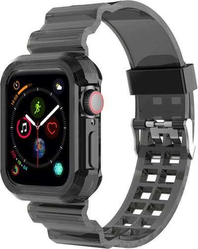 Strap-it Luxe Keramieke schakel band - Geschikt voor Apple Watch Series 1/2/3/4/5/6/7/8/9/10/11/SE/SE2/SE3/Ultra (2/3) - Zwart/Zilver - Keramiek/metalen band met vlindersluiting - RVS iWatch bandje voor maat: 44mm / 45mm / 46mm / 49mm