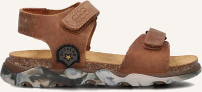 Develab - 48493 - Sandalen - Kleur: Cognac - Maat: 27