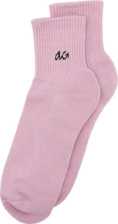 Alfredo Gonzales unisex athletic short sokken logo lila paars