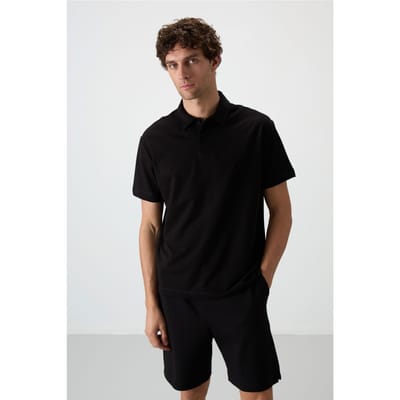 Oversized Polo-Kraag T-Shirt