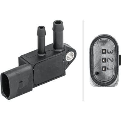 Sensor, differentiële druk HELLA 6PP 009 409-231