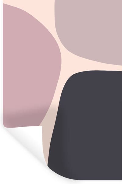 Muurstickers - Sticker Folie - Pastel - Design - Minimalisme - 20x30 cm - Plakfolie - Muurstickers Kinderkamer - Zelfklevend Behang - Zelfklevend behangpapier - Stickerfolie
