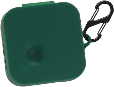 Schokbestendige Silicone Hoes voor Draadloze Oordopjes, Beschermcase met Sleutelhanger voor Nothing Ear 1 (Donkergroen)