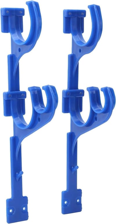 Zwembadhanger - Tuinaccessoire Haak - Gereedschap Organiseren - Duurzaam ABS Materiaal - 31 cm - Zwart