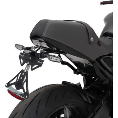 Motorfiets kentekenplaathouder voor originele knipperlichten Barracuda Yamaha XSR 900