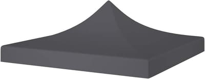 Partytent Dak - Tentzeil - Feestelijke Bijeenkomsten - UV- en weerbestendig - 2x2 meter - Antraciet