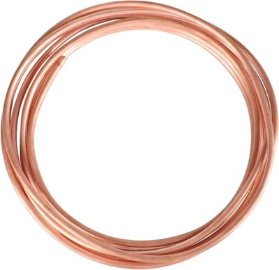5M Zachte Koperen Buizen OD 6mm x ID 4mm - Flexibele Water- en Gasleiding voor Reparaties en Installaties
