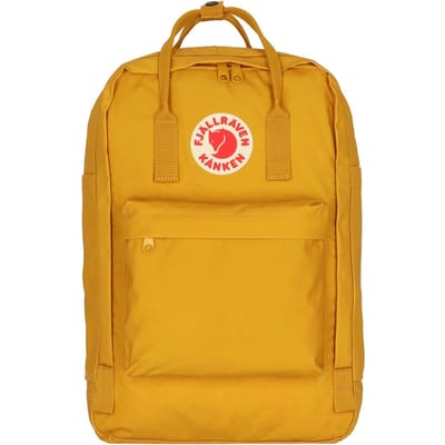 FjällrävenKånken Laptop 17" Unisex Rugzak - Ochre