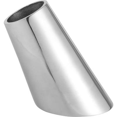 Boot Vlaggenstok Houder Standaard Verdikte Basis 60 graden Marine Kwaliteit Anti-Corrosie 25mm 1in gray