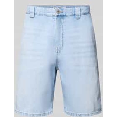 regular fit jeansshorts van puur katoen