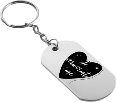 Akyol - je verwarmt me sleutelhanger - Liefde - familie - cadeau - 54 x 29mm