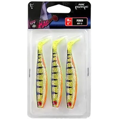 Zacht kunstaas Fox Rage Pro Shad 7" UV x 1pcs