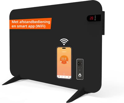 Infraroodpaneel Verplaatsbaar - Elektrische Verwarmingspaneel - Infrarood Kachel - Stille Radiator - Warmtepaneel