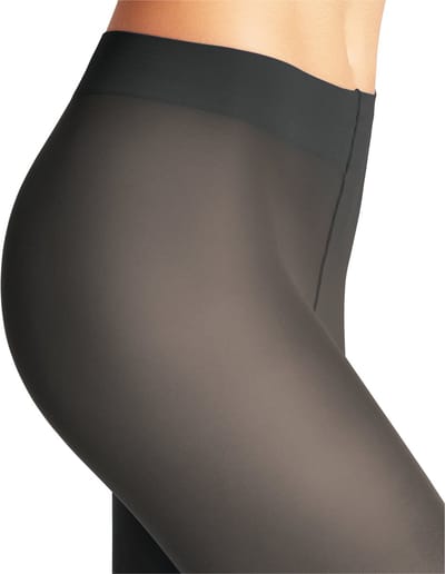 FALKE Pure Matt eenkleurig materiaal ondoorzichtig 50 DEN panty dames grijs - maat S-M