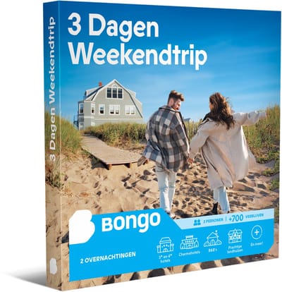 Bongo Bon -3 Dagen Weekendtrip- Cadeaukaart