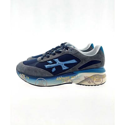 Premiata Moerun Sneakers - Suède - Heren - Grijs - Maat 42