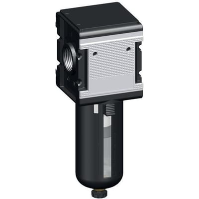 Microfilter 0.01micron G1'' 1500l/min Semi-Auto Beschermende Kooi Polycarbonaat Multifix 4