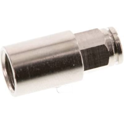 4mm x G1/8'' Messing Insteekfitting Binnendraad NBR [2 Stuks]