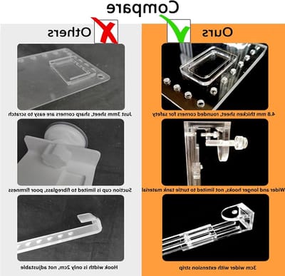 Translucent Basking Platform voor Kleine Waterreptielen met Klimframe en Accessoires voor Optimale Habitat