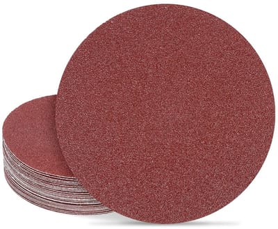 125mm Schuurpapier, 40 Grit, Orbital Schuurmachine Schijven voor Hout, Metaal en Chipboard (Verpakking van 30)
