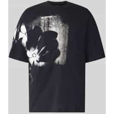 comfort fit T-shirt met motiefprint