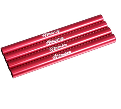 ONF3 - Tentstok Reparatie Spalk - Aluminium Tool - Ruimtebesparend - Geschikt voor Diameter 7.9-8.5mm - Camping Accessoire - Snel en effectief