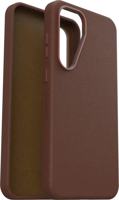 OtterBox Symmetry Cactus Leer Hoesje Geschikt voor Samsung Galaxy S25 Plus - Back Cover Bruin