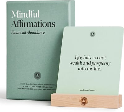 Mindful Affirmatiekaarten voor Financiële Overvloed - Inspirerende Bevestigingen en Geschenken
