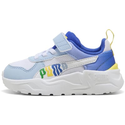 Puma Trinity 2 LT Come On AC+ INF kinder sneakers lichtblauw