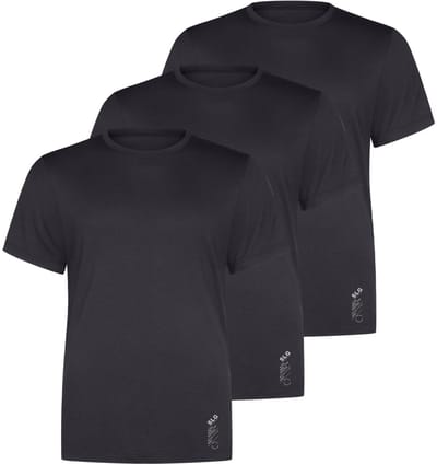 sloggi Heren onder t-shirts 3 pack SLG Base Soft