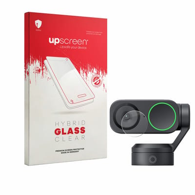 upscreen - Screenprotector voor Insta360 Link 2 (Lens) - Folie Beschermfolie Beschermglas transparant