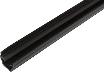 Afdekprofiel groef 8 - Sluitprofiel Type I - Profielen Afwerken - Specifiek voor Type I - 1 meter - Zwart